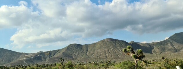 landscape with clouds