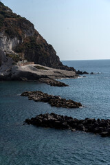 panoramic view of the sea of ischia napoli
