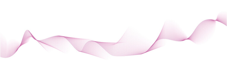 background with abstract vector pink colored sound wave lines	