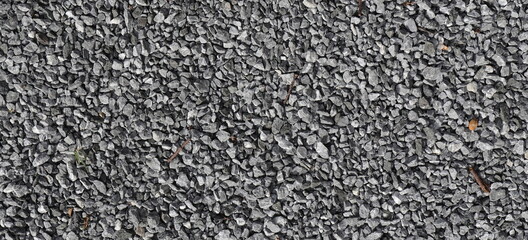 gray gravel as a background 