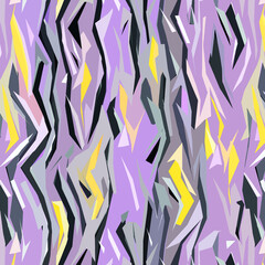 Abstract diagonal pattern from a modified image of a mixed autumn forest. Diagonal ornament in natural colors of autumn forest camouflage Leopard pattern.