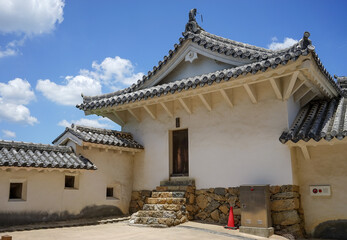 Naklejka premium Architecture of Himeji Castle, Japan