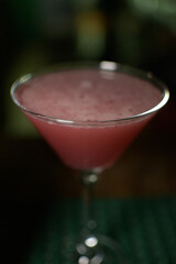 cocktail in a glass