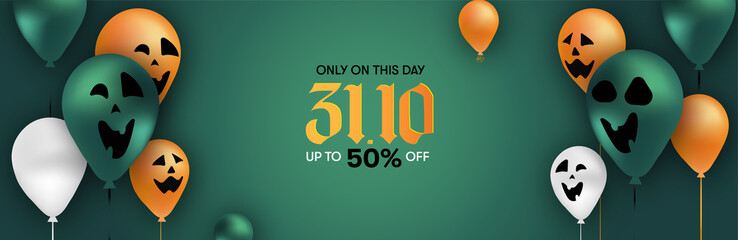 Happy Halloween banner