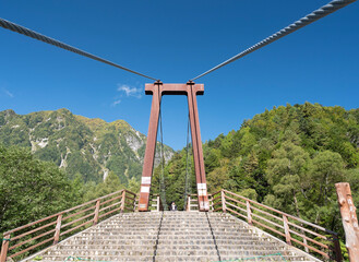 cable railway bridge