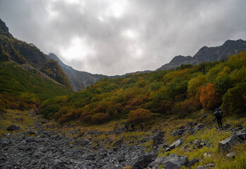 autumn in the mountains