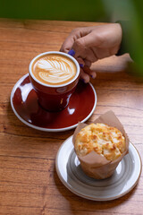 coffee and cupcake