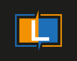 Letter L Logo, icon, template, vector