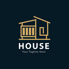 House logo design vector template.