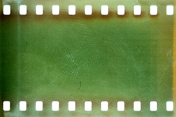 Dusty and grungy 35mm film texture or surface