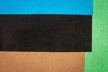 Fototapeta premium Multicolor background from a paper of different colors