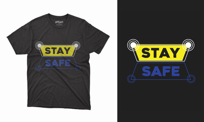 Typography and vector t-shirt design template