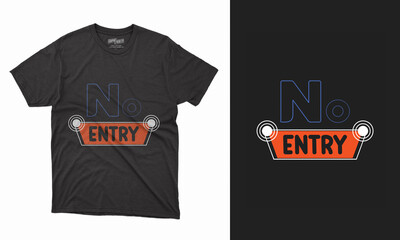 Typography and vector t-shirt design template