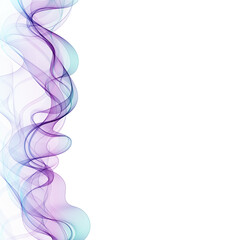 Smoke abstract background with curve. Suitable for poster, wallpaper, cover and flyer. Color wave. eps 10