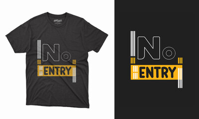 Typography and vector t-shirt design template