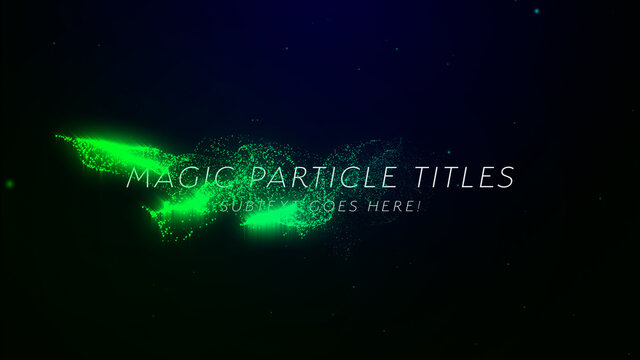 Wavy Magic Particle Titles