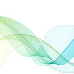 Blue wave. Decorative element for design. background. eps 10