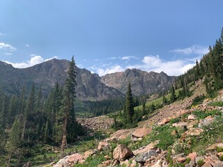 Gore range hiking