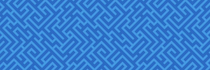 Abstract seamless line maze pattern. Labyrinth background. Geometric irregular backdrop. Vector seamless detailed labyrinth texture. Abstract seamless vector geometric pattern. Striped seamless.