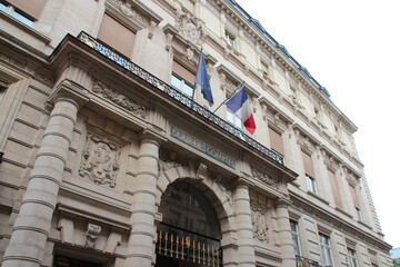 Fototapeta premium court of audit (cour des comptes) in paris (france)