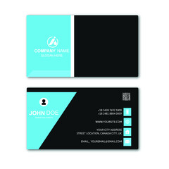 Business Card Design Template Vector