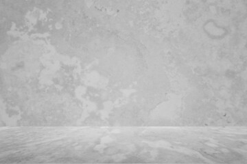 大理石模様のある壁と床のグランジ背景素材