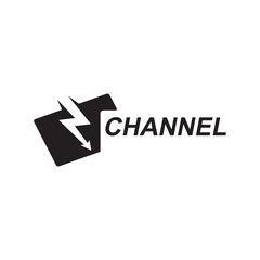 TV channel program logo design