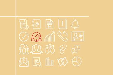 Business illustration. Business constituent concept. Important details for business development.