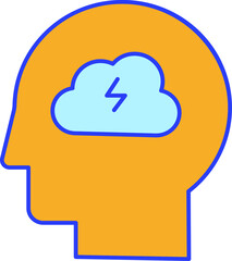 Brain Isolated Vector icon which can easily modify or edit

