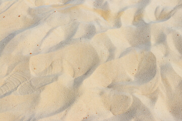 Yellow sand texture for background