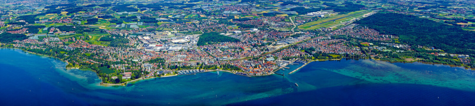 Friedrichshafen am Bodensee - Panorama