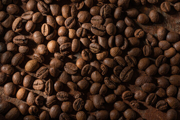 Still life coffee- dark food photo