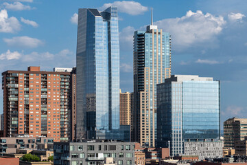 Denver Colorado city skyline - obrazy, fototapety, plakaty