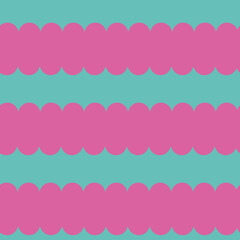 Pink green strips different vector seamless pattern 