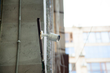 camera in shop building