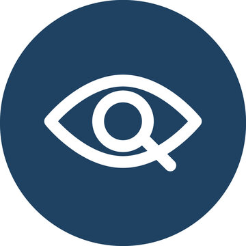 Eye search Isolated Vector icon which can easily modify or edit

