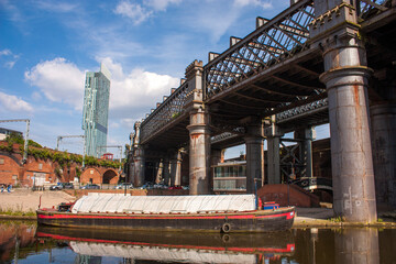 Obraz premium Manchester, England - Castlefield