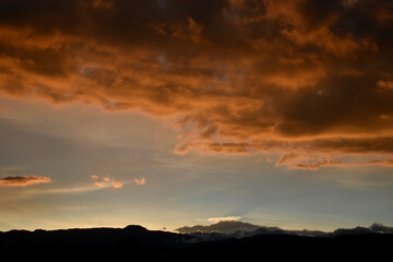 sky at sunset