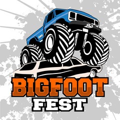 Monster Truck design vector art © THE LASTMINI