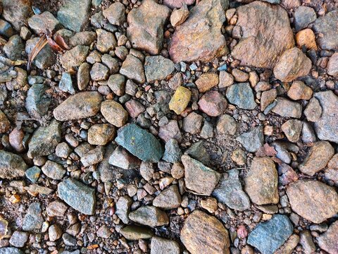 beautiful image of colorful rock from top angle view