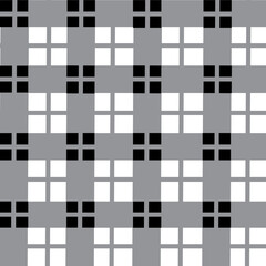 black and white pattern, vector illustration 