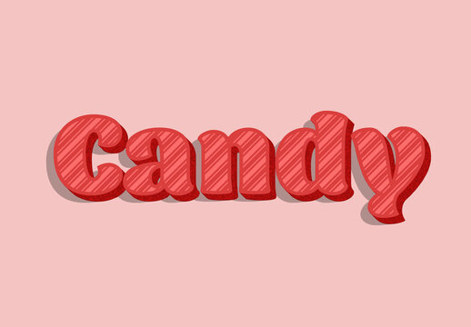 Striped Text Effect