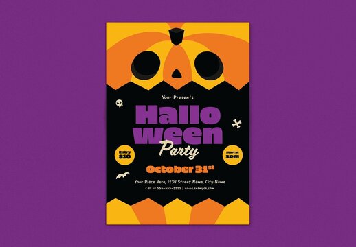 Halloween Party Flyer