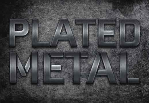 Metal Plate Style