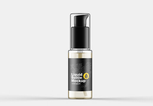 Spray Bottle Mockup