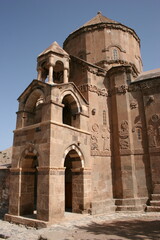 The Cathedral of the Holy Cross  on Aghtamar Island, in Lake Van in eastern Turkey, is a medieval Armenian Apostolic cathedral, built as a palatine church for the kings of Vaspurakan and later servin