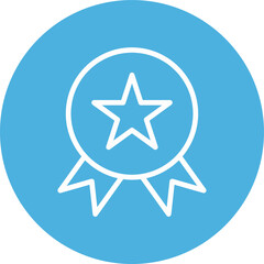 Award Isolated Vector icon which can easily modify or edit

