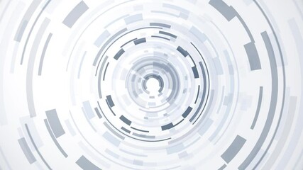 4K Digital animation of rotating white industrial gears Loop background. technology concept for business, finance and industry. Abstract Working Process. Teamwork Business and Technology Concept. - Powered by Adobe