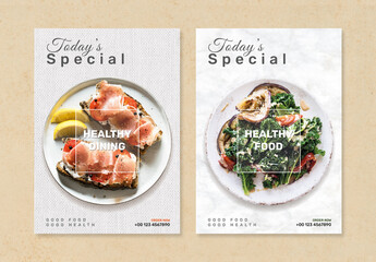 Today Special Menu Poster Layout