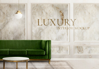 Luxury Home Interior Mockup